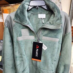 Genuine US Military Polatec Thermal Pro Cold Weather Fleece Jacket Gen III Large